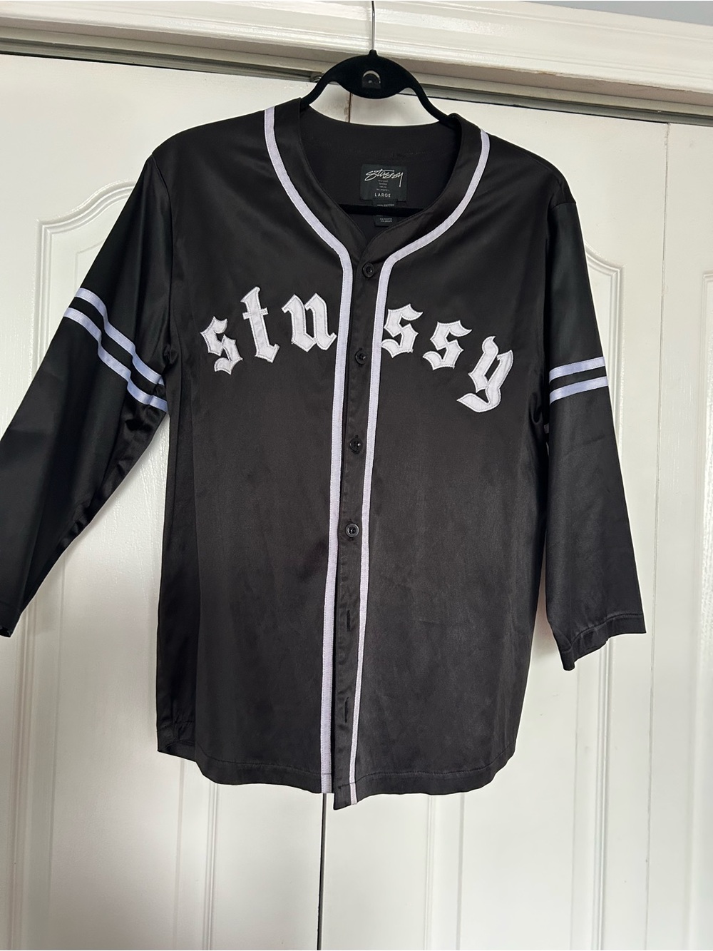 Stüssy Long Sleeve Baseball Jersey